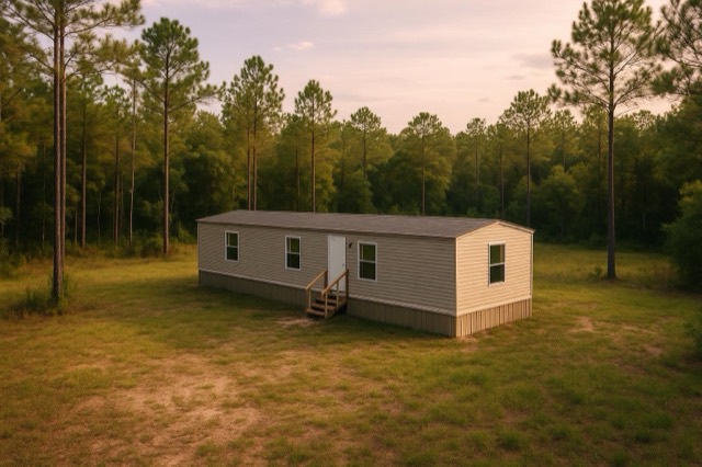 Mobile home + land