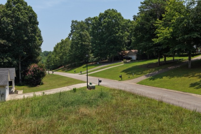 Rural road frontage